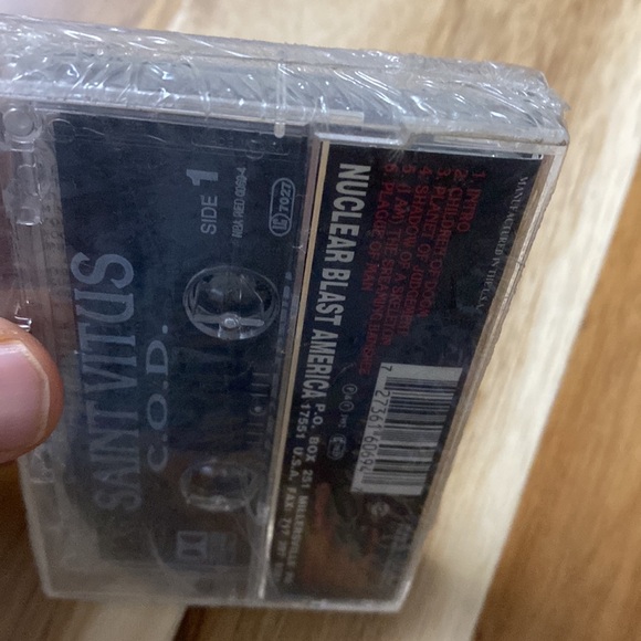 SAINT VITUS - C.O.D 1992 Cassette (Collectible) Nuclear Blast America - Picture 4 of 6